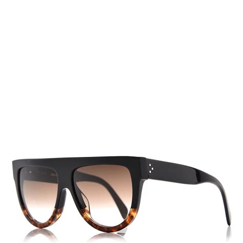 celine sunglasses 41026s|CELINE Shadow Sunglasses CL 41026/S Black .